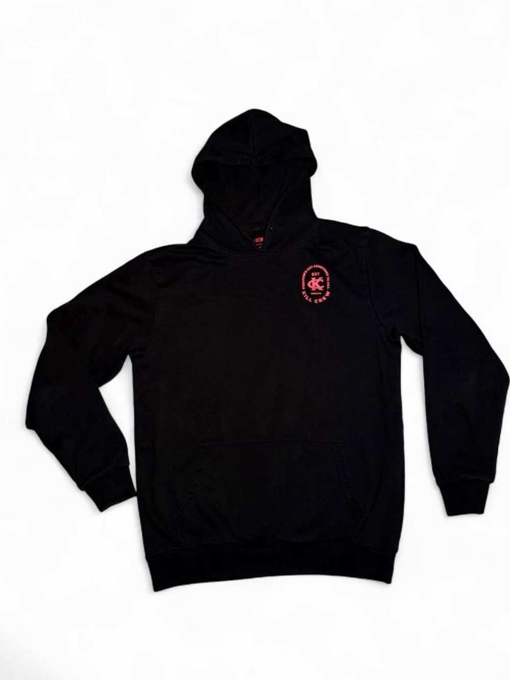 Y2K MMA Kill Crew Fighters Club StreetWear *DeadStock* Hoodie - Size Medium